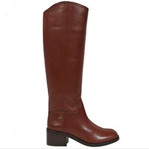 New Tory Burch Fulton Leather 55 mm Boot